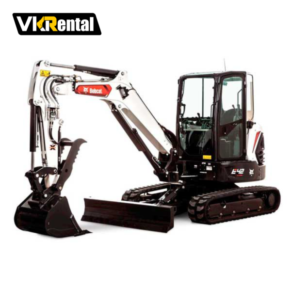 Aluguel de Mini Escavadeira Bobcat E42 - Imagem 2